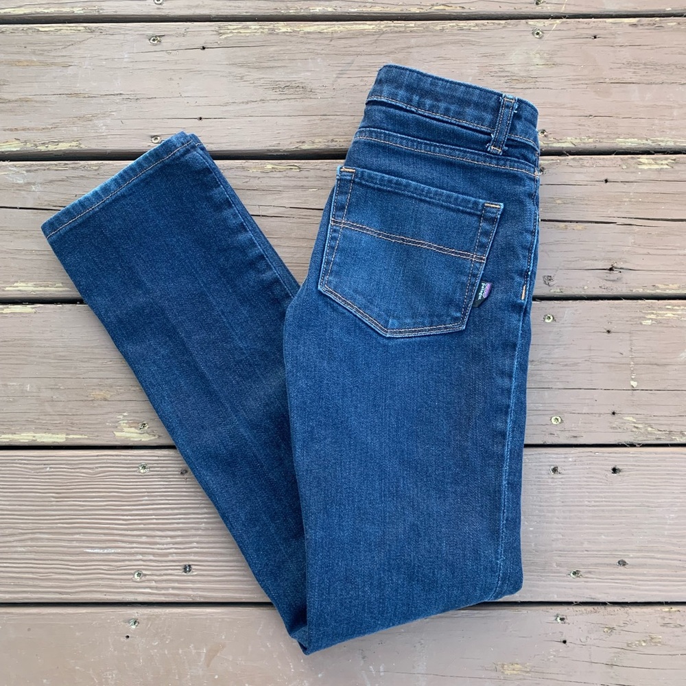 Patagonia Dark Wash Straight Leg Jeans